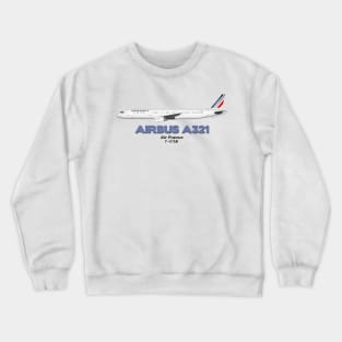 Airbus A321 - Air France Crewneck Sweatshirt